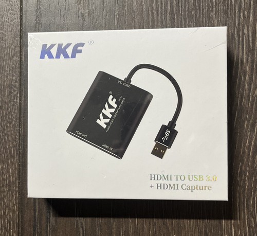 Carte de capture KKF USB 3.0 HD 1080P 60 FPS ultra-faible latence hautes performances HDMI - Photo 1/2