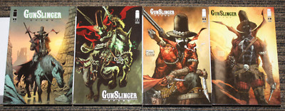 Image Gunslinger Spawn #1 SEVEN COVER SET  - ALL As - McFarlane, Capullo etc