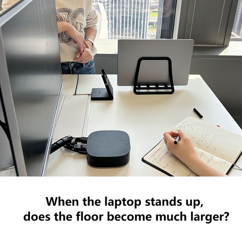Vertical Laptop Stand For MacBook Air Pro IPad Lenovo DELL ASUS Xiaomi Samsung - Photo 3/17