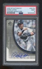 POP 1   PSA 9  DEREK JETER 2005 SP AUTHENTIC AUTOGRAPH #ED 5/5 SP COLLECTION HOF