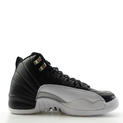 AIR JORDAN 12 ホワイト/ネイビー Big Kids' Air Jordan 12 'White and University Blue' (153265