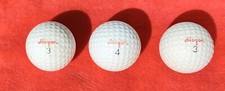 Vintage Hogan Golf balls 3 Apex S 90 , Apex S 100 , Leader 90 Good overall