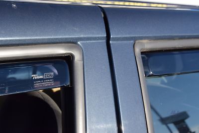 Heko Deflettori Finestrini Antiturbo Per Opel Frontera B 3/5 Porte (1999-2004) – Set Da 2 Anteriori, Acrilico Grigio Fumé, Aerazione Anche Sotto La Pioggia