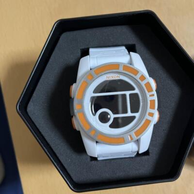 NIXON×STAR WARS　BB-8 TIME TELLER DELUXE Nixon X Star Wars BB-8 Time Teller Chrono Watch Stainless