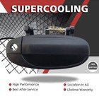 For Holden Barina TK Hatch 2005-2011 Front Outer RH Right Hand Door Handle Black