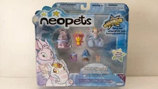 Neopets Collector Figure Pack Series 1 Faerie Cybunny Striped Elephant Ona 2008