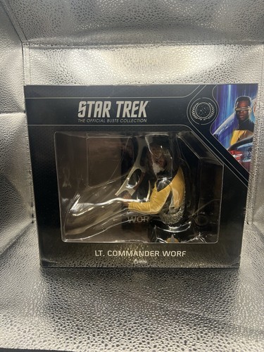 Busti da collezione Star Trek - LT. Comandante Worf Busto EROE DA COLLEZIONE! NUOVO DI ZECCA! - Foto 6 di 6