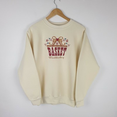 cream sweatshirt vintage