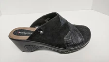 Rialto Veva Clogs, Black, Women's 9.5 M