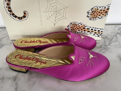 Neu Charlotte Olympia Ballerina Pink Gr. 36,5