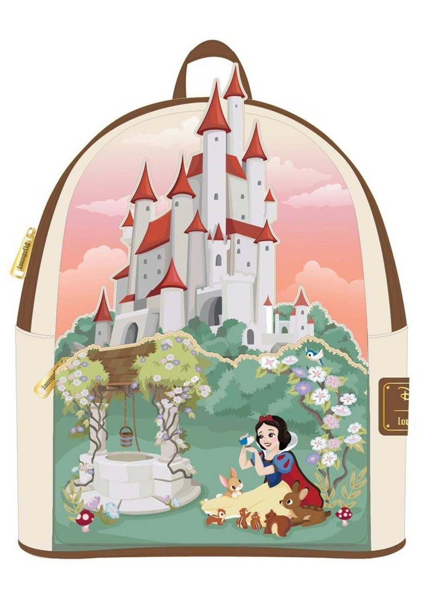 Snow White Castle Mini Backpack by Disney & Loungefly + 