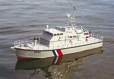 MISTRAL, DF 46 AVEL Sterenn Haize Hegoa Klasse. Zollboot. Modellbauplan RC