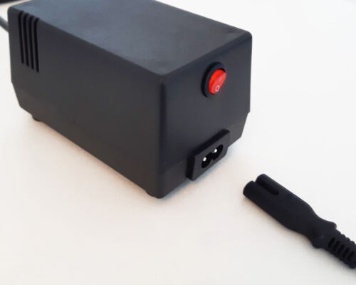 C128 PSU - COMMODORE 128 power supply - 30 Watt, LED, POWER SWITCH (US plug) - Picture 3 of 9