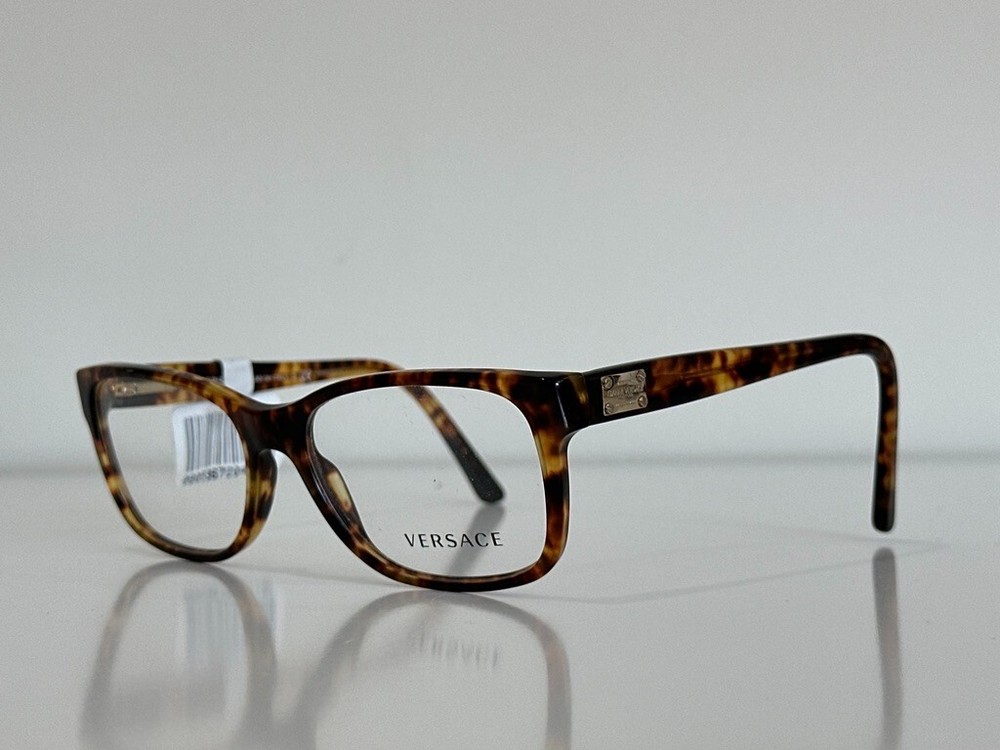 Versace MOD. 3173 954 Square Havana Brown Eyeglasses Optical Frame 54*17*140