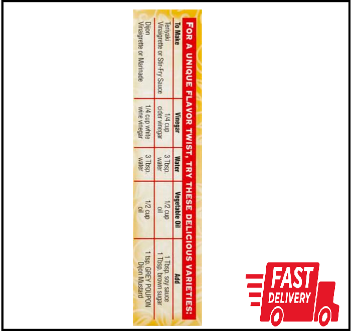 Good Seasons Zesty Italian Salad Dressing & Recipe Mix 0.6 oz Envelopes