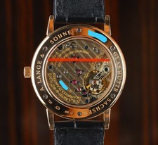 A. Lange & Sohne 1815 Small-Seconds 18kt Rose Gold Rare Engraved Balance 233.032 7