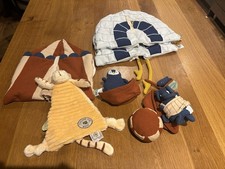 Trixie Puppets Including Igloo And Circus Tent And a tigger comfort  toy