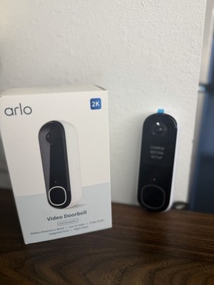 NEW Arlo 2K Wireless Video Doorbell 2nd Gen Alexa Google Smart Doorbell