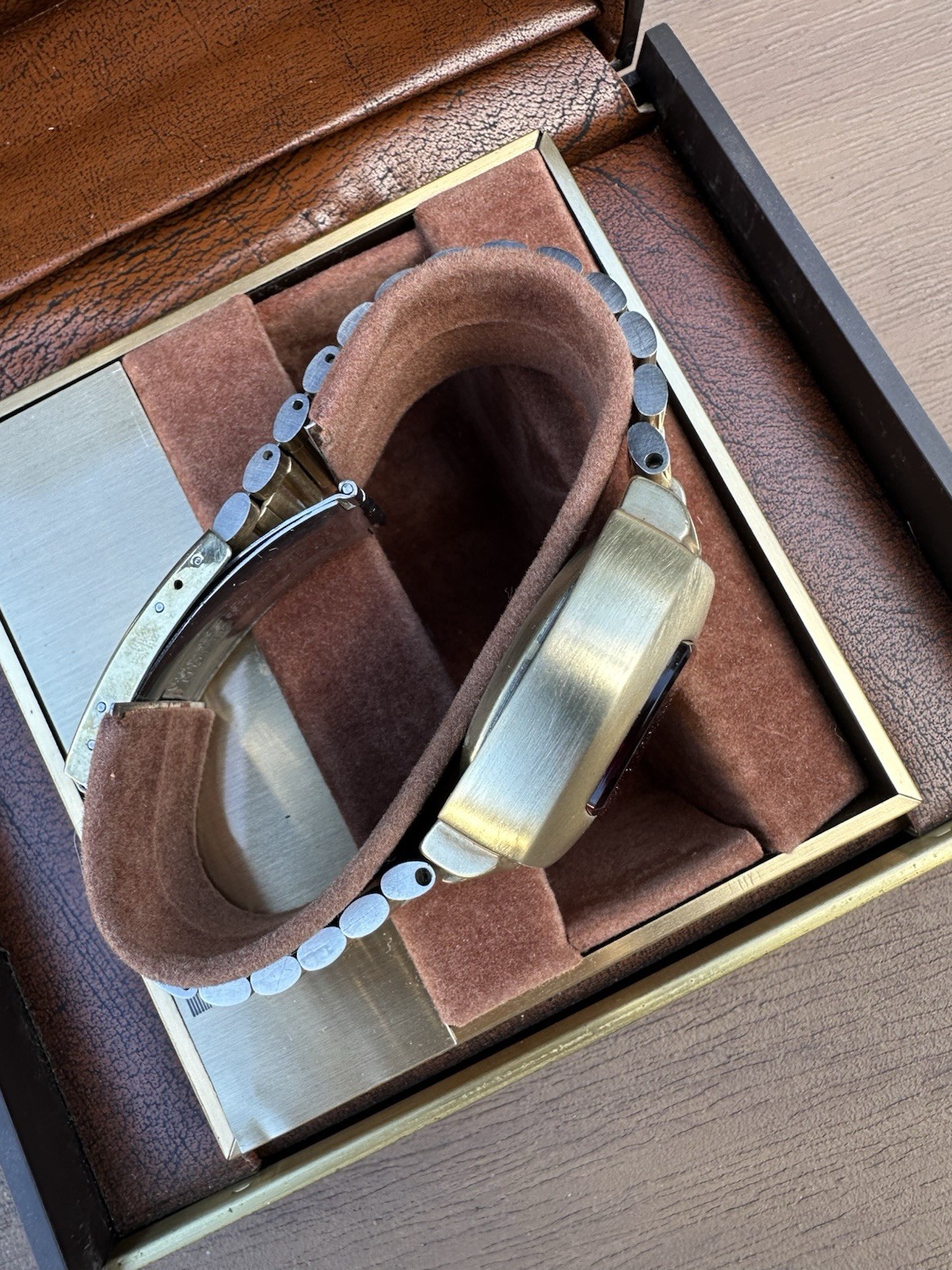 Vintage Pulsar P2 LED Watch 14K GF Time Computer *NEAR MINT W/BOX*