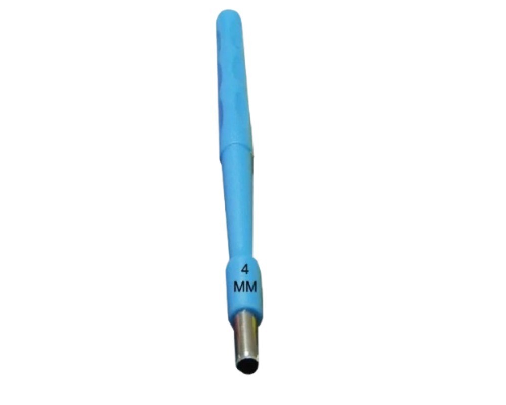 4.0 MM Disposable Biopsy Punch Sterile Micro Dermal Body Piercing Tools 100 PCs - second product detail image