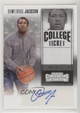2016 Contenders Draft Picks College Ticket Variation Demetrius Jackson Auto 0c2