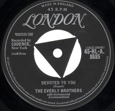 The Everly Brothers - Bird Dog / Devoted To You, 7'', (Vinyl)