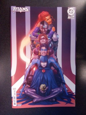 Titans #17 Cover B Rahzzah Card Stock Variant Comic Book First Print 2024