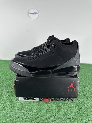 Size 10 - Air Jordan 3 Retro 2025 Black Cat - New | eBay