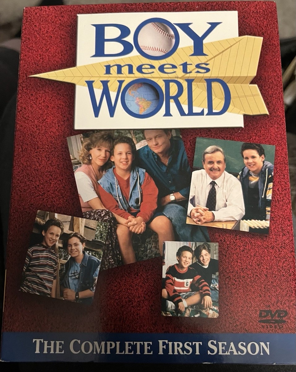 BOY MEETS WORLD*Complete 1. Season DVD Used 3 DVDs- Cory Shawn Mr