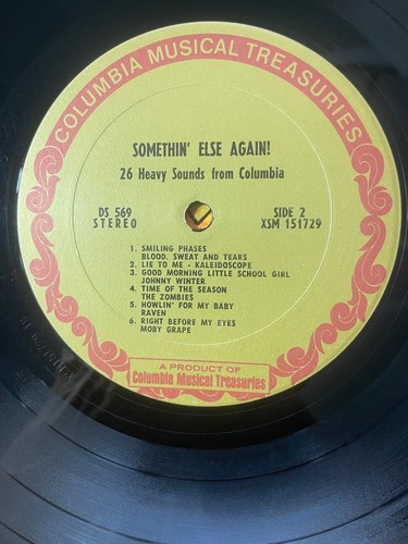 Somethin' Else Again 2X-LP Vinyl 1970 Vinyl Album Santana, Chicago, Jeff Beck... - Picture 8 of 9