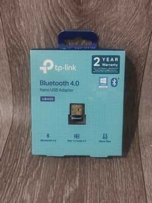 TP-Link UB400 Bluetooth 4.0 Nano USB Adapter (Windows 8/8.1/10), Open Box