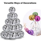 AplusChoice 20PCS 1.6" Small Disco Ball Mirror Mini Hanging Events Wedding Party — photo 6