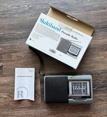 Vintage RadioShack 12-756 Multiband Portable Radio AM/FM/TV/Air/VHF