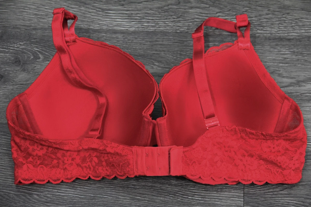 VICTORIA'S SECRET SEXY TEE  LIGHTLY LINED LACE DEMI BRA size  40 C