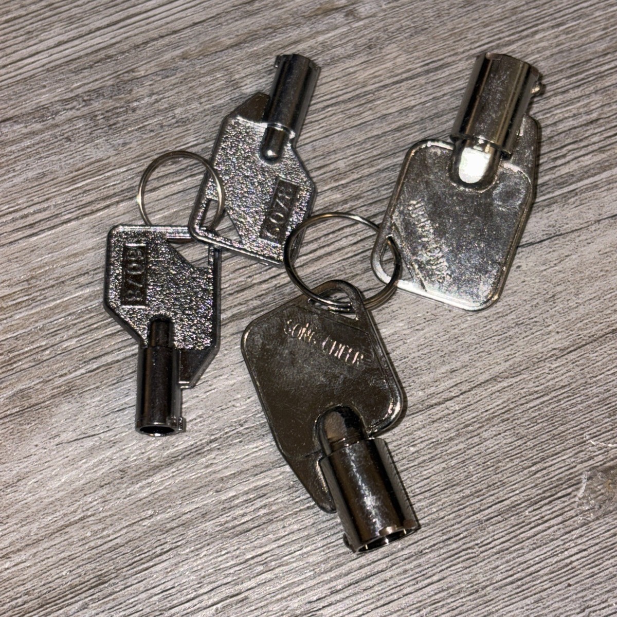 Vintage Key Tubular Barrel Vending, Computer 6078, Song Cheer OEM