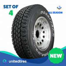 Set Of 4 New 27555r20 Goodyear Wrangler All-terrain Adventure With Kevlar Set Of 4 New 27555r20 Goodyear Wrangler All-terrain Adventure With Kevlar