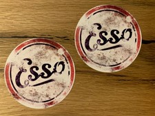 2x ESSO Aufkleber STP Vintage Retro 76 Old School Oldtimer Ratte Rat Öl V8 #495