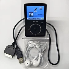 SanDisk Sansa Fuze (4GB) Digital Media MP3 Player Black. Works great, Great cond