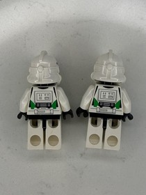 Lot of 2 - LEGO Star Wars Clone Trooper Episode 3 Minifig 7260 Wookie Catamaran