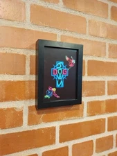 Neon DogTown 80's Skateboard Venice Beach Framed Art Print By Neon Nicho 