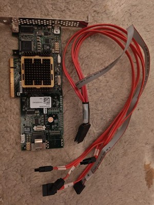 Adaptec ASR-5405 RAID-Controller (PCIe x8) inkl. Kabel (SFF-8087 auf 4x SATA)