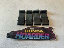 1988-1991 Honda Civic Door Lock Pull Tab Trim Cap Cover Set Of 4 Oem Gray 1988-1991 Honda Civic Door Lock Pull Tab Trim Cap Cover Set Of 4 Oem Gray