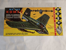 Messerschmitt Me-163 Komet Interceptor Rocket By Hawk 1960 Issue Complete Exc