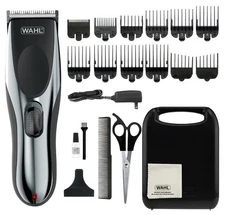 Wahl Cordless Hair Clipper Trimmer Kit 21pc Stainless Steel 79434 - NEW #w34