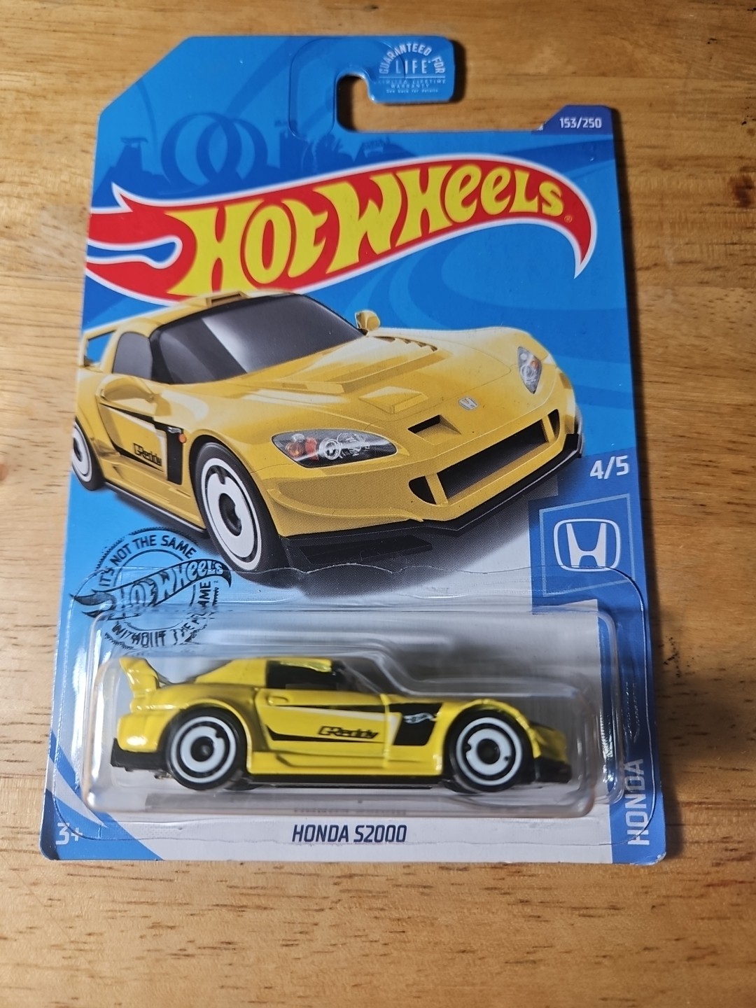 Hot Wheels Honda S2000 Yellow Greddy Edition Honda 4/5 #153/250