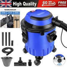 6000W Vacuum Cleaner Wet and Dry Bagless 15L Cylinder Powerful Compact Cleaning