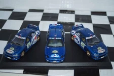 Trofeu Subaru Impreza Code 3 - 3 Car Rally Set in 143rd Diecast