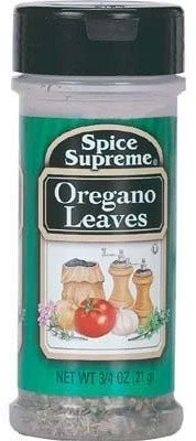 Spice Supreme Oregano Leaves - 0.75 oz. (Pack Of 6) - Image 1 of 1