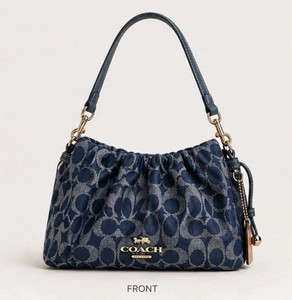 Coach Blue Signature Handbag | eBay