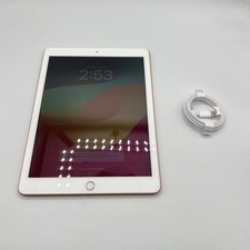 Apple iPad 6th Gen. 128GB, Wi-Fi, 9.7" - Gold - Good